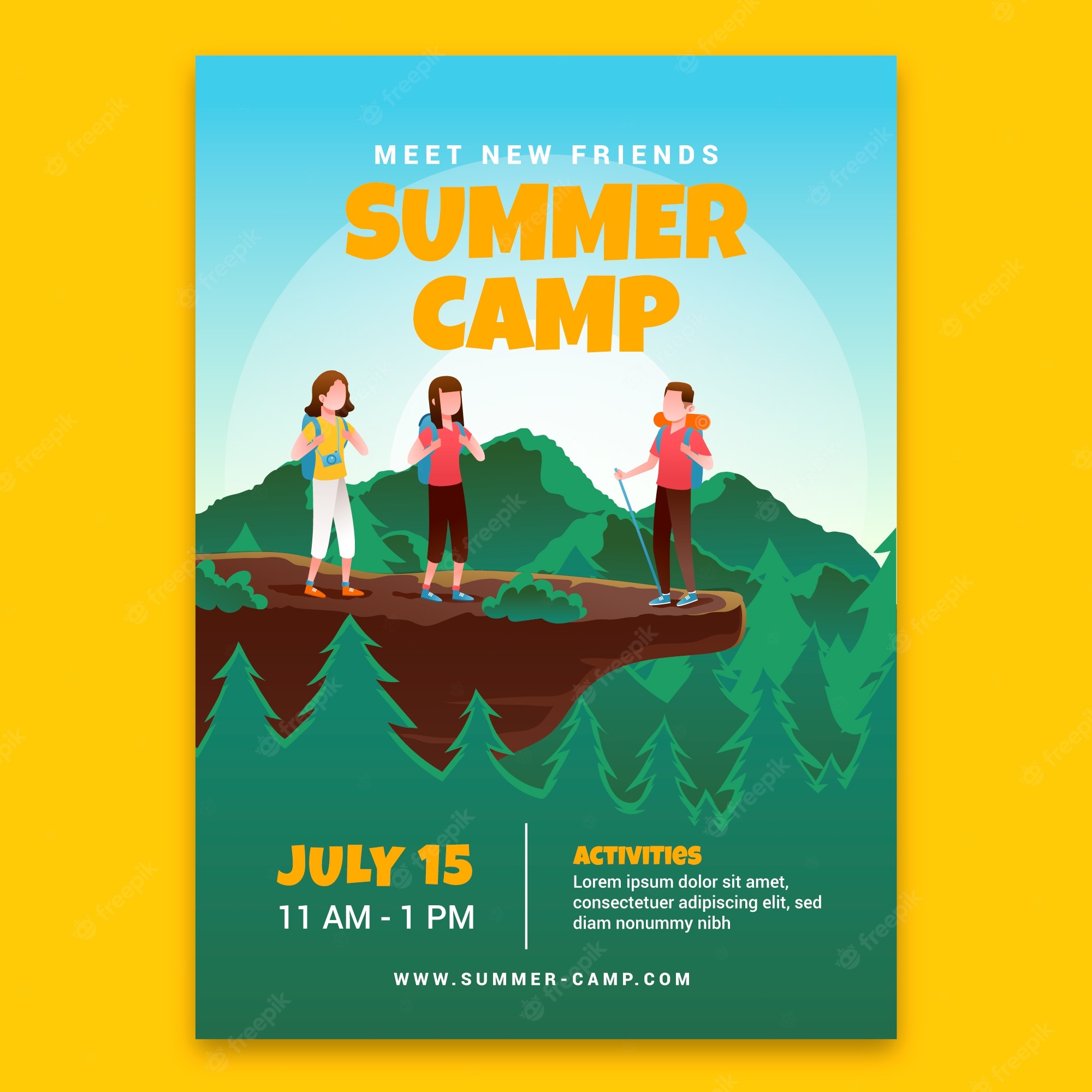 Detail Summer Camp Template Nomer 55