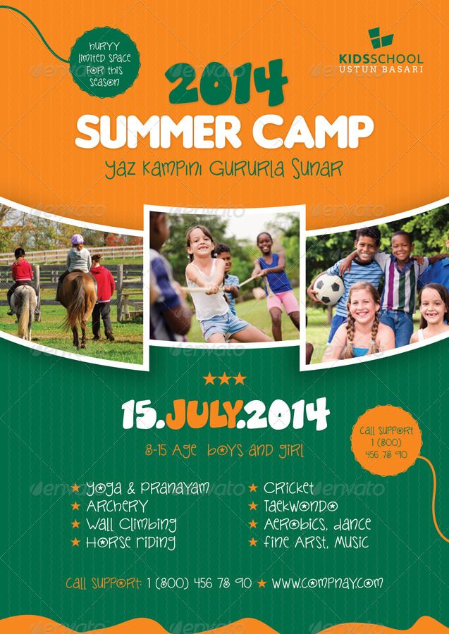 Detail Summer Camp Template Nomer 58