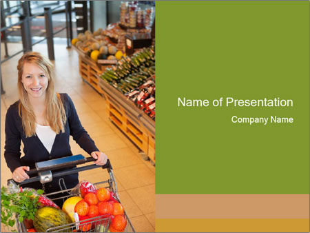 Detail Supermarket Ppt Template Nomer 12