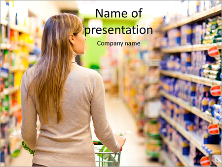 Detail Supermarket Ppt Template Nomer 15