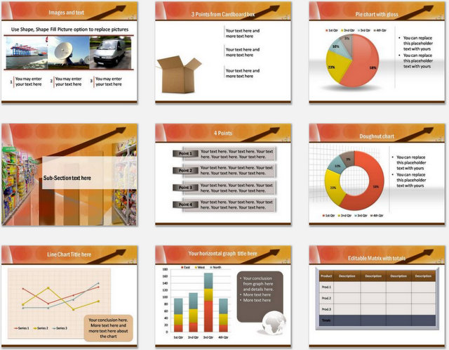 Detail Supermarket Ppt Template Nomer 16