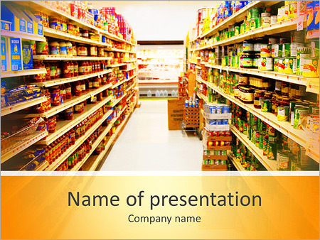Detail Supermarket Ppt Template Nomer 3