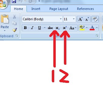 Detail Superscript Digunakan Untuk Nomer 10