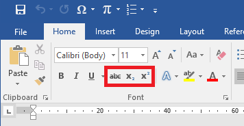 Detail Superscript Digunakan Untuk Nomer 3