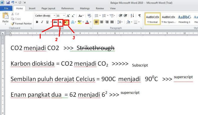 Detail Superscript Digunakan Untuk Nomer 4