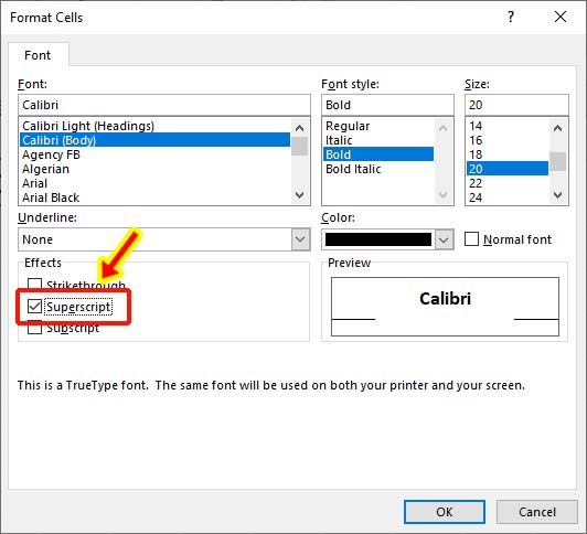 Detail Superscript Digunakan Untuk Nomer 37