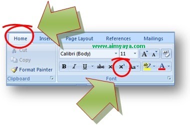 Detail Superscript Digunakan Untuk Nomer 40