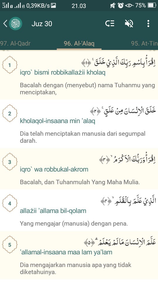 Detail Surat Al Alaq 1 5 Dan Artinya Nomer 4