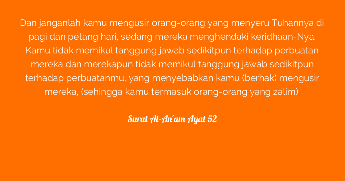 Detail Surat Al An Am Ayat 48 Beserta Artinya Nomer 47