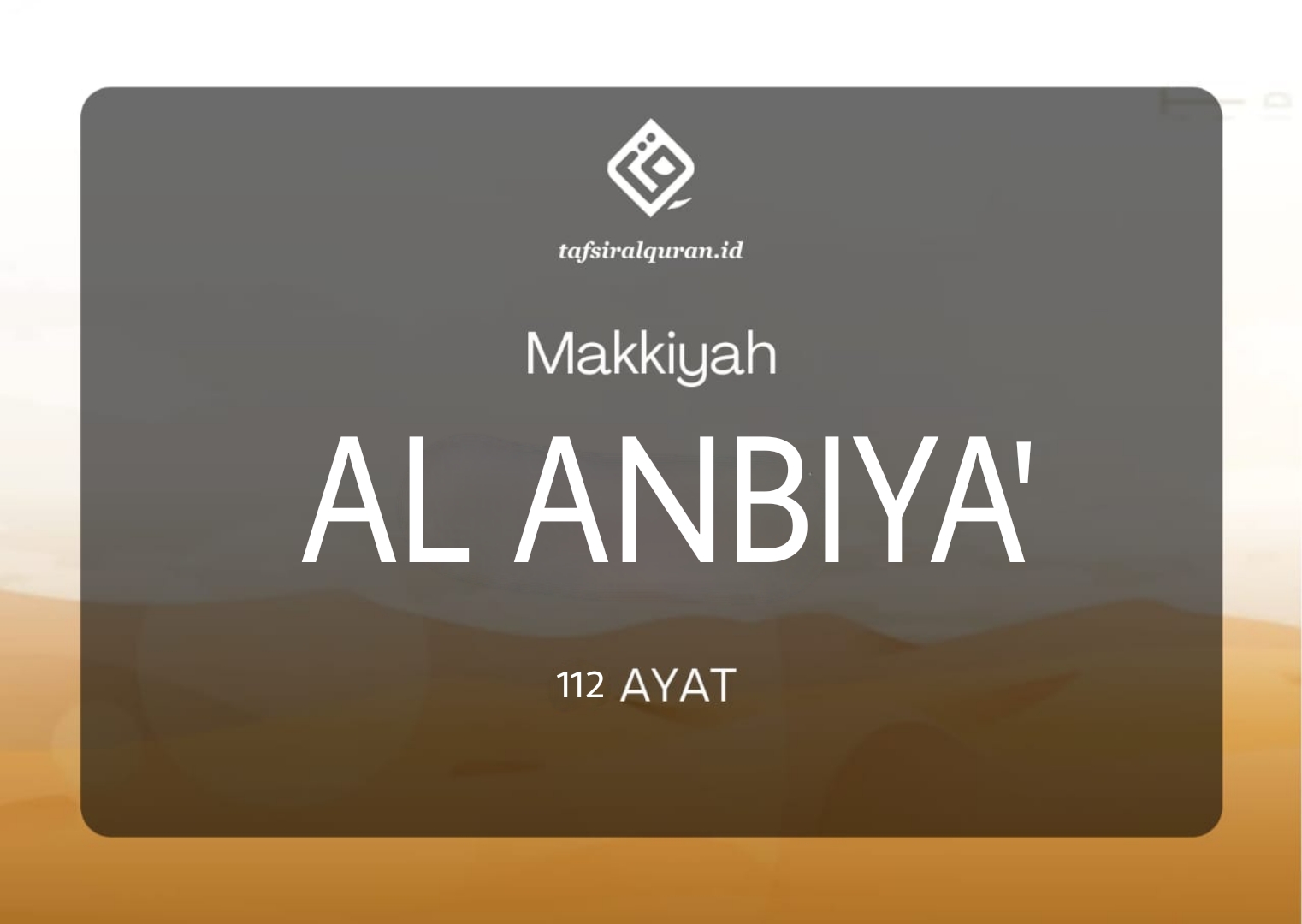 Detail Surat Al Anbiya Ayat 19 Beserta Artinya Nomer 29