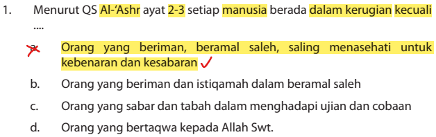 Detail Surat Al Ashr Ada Berapa Ayat Nomer 31