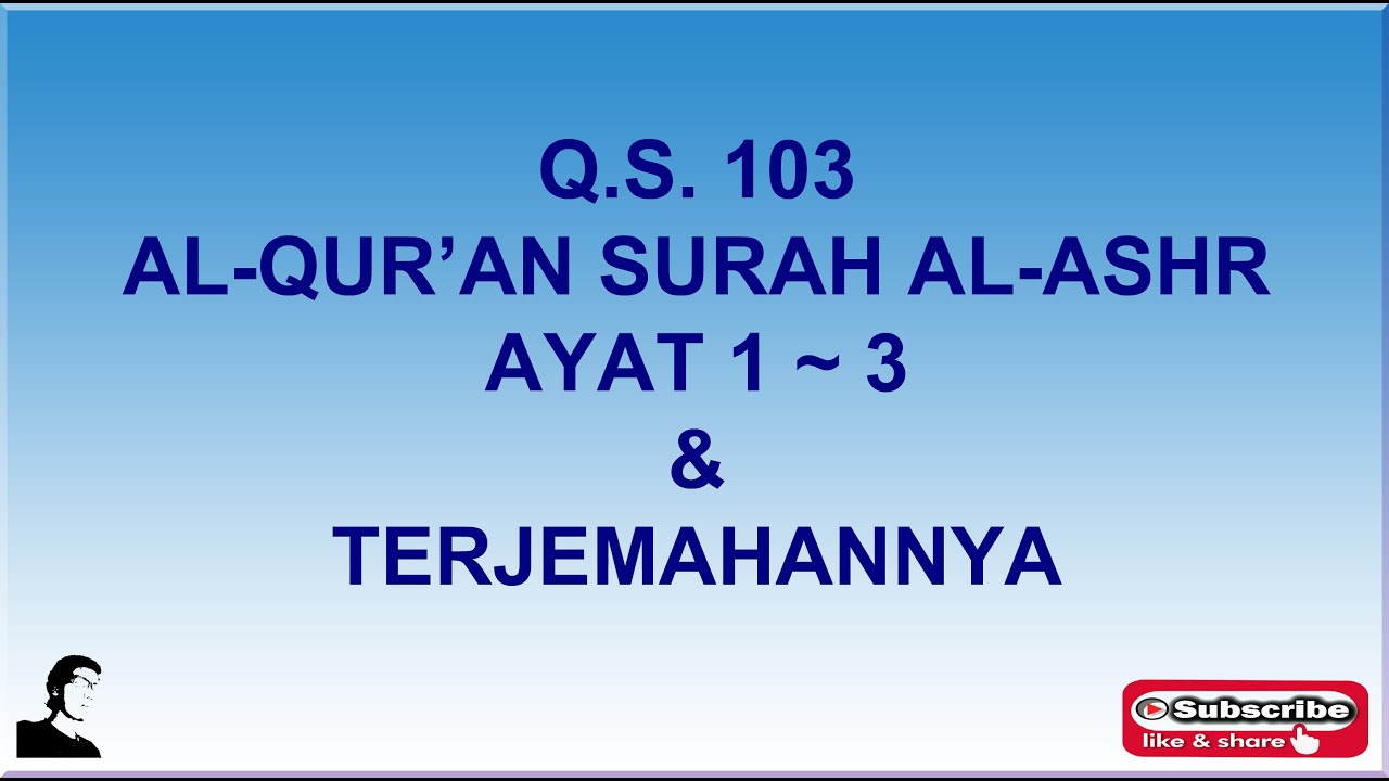 Detail Surat Al Ashr Ayat 1 3 Dan Artinya Nomer 25