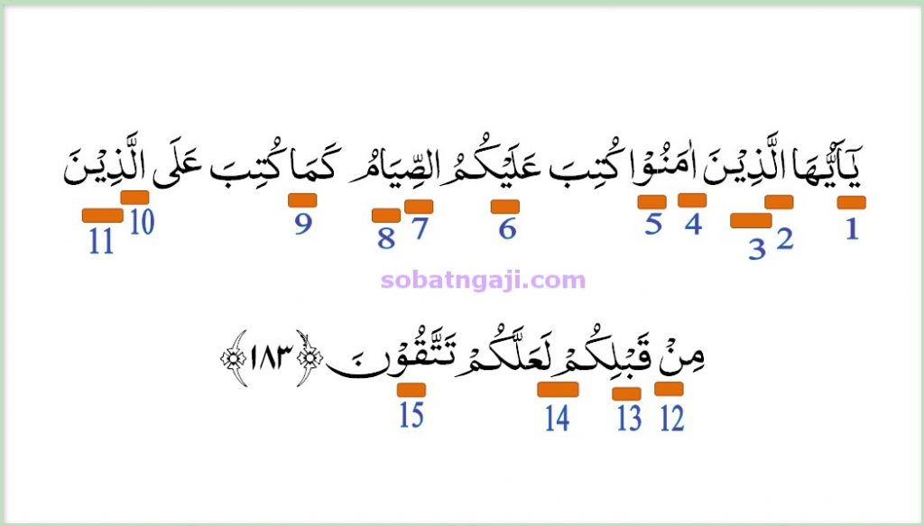 Detail Surat Al Baqarah 183 Dan Artinya Nomer 30