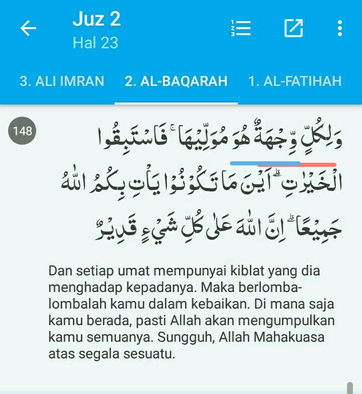 Detail Surat Al Baqarah Ayat 148 Beserta Artinya Nomer 10