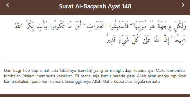 Detail Surat Al Baqarah Ayat 148 Beserta Artinya Nomer 43