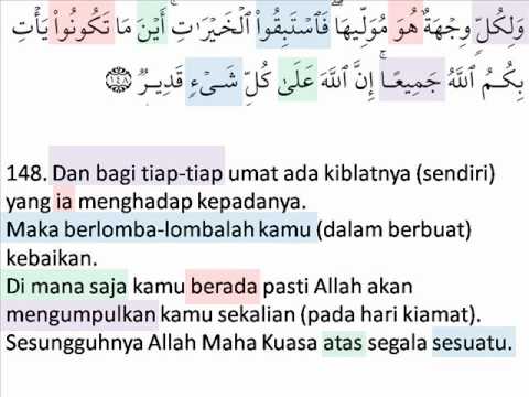 Detail Surat Al Baqarah Ayat 148 Beserta Artinya Nomer 47