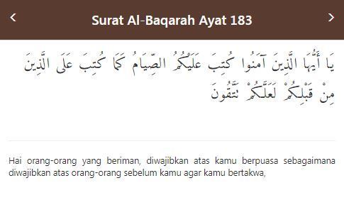 Detail Surat Al Baqarah Ayat 183 Dan Artinya Nomer 11