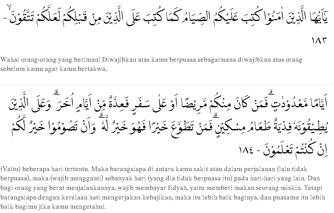 Detail Surat Al Baqarah Ayat 183 Dan Artinya Nomer 37