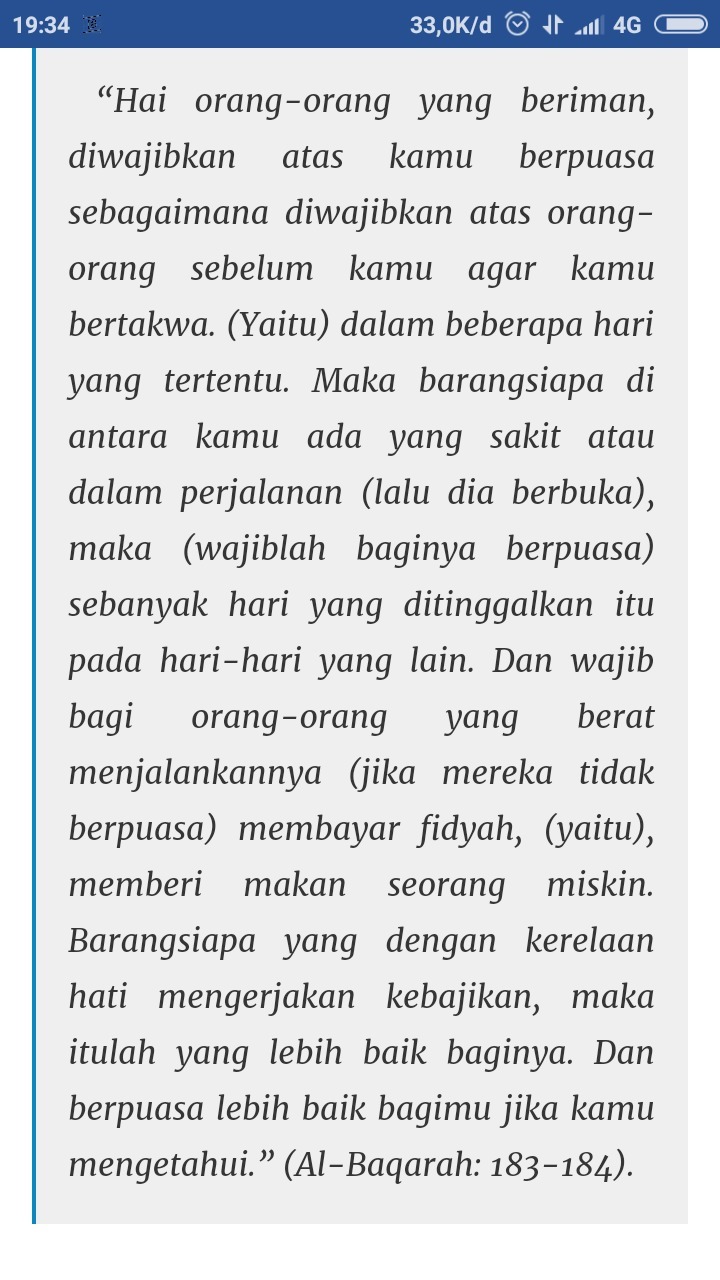 Detail Surat Al Baqarah Ayat 184 Beserta Artinya Nomer 18