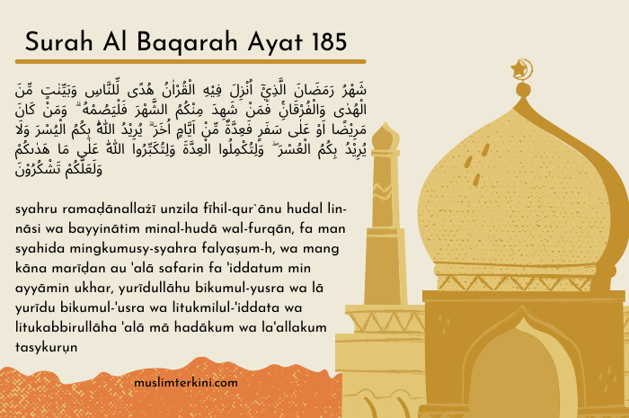 Detail Surat Al Baqarah Ayat 185 Dan Artinya Nomer 18
