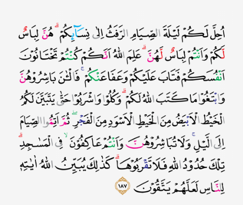 Detail Surat Al Baqarah Ayat 187 Beserta Artinya Nomer 3