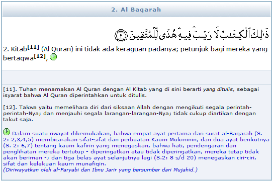 Detail Surat Al Baqarah Ayat 2 Beserta Artinya Nomer 6