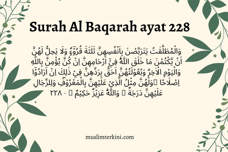 Detail Surat Al Baqarah Ayat 222 Dan Artinya Nomer 38