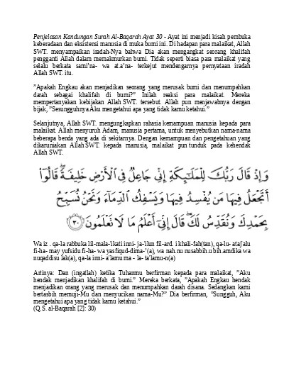 Surat Al Baqarah Ayat 287 Beserta Artinya - KibrisPDR