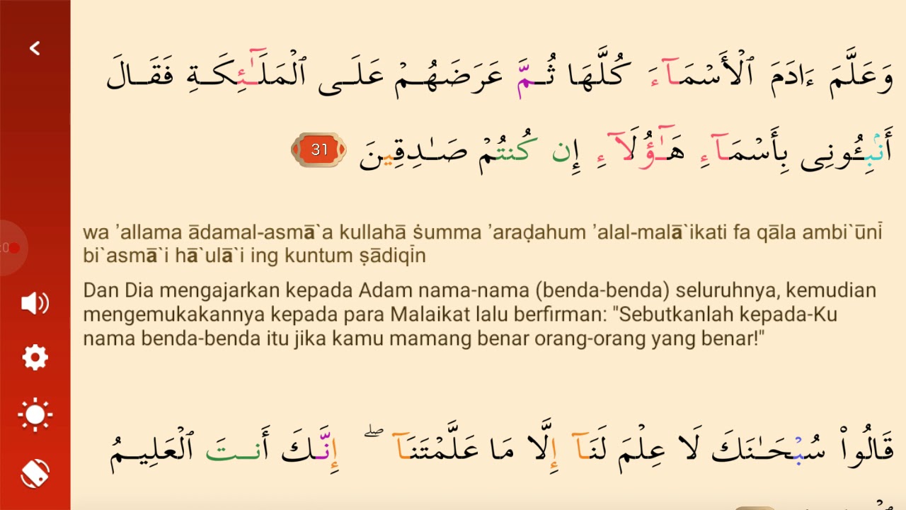 Detail Surat Al Baqarah Ayat 30 31 Dan Artinya Nomer 9