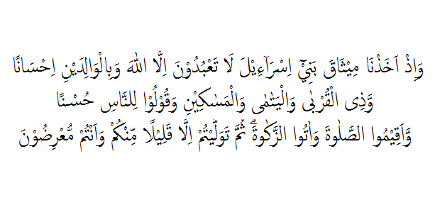 Detail Surat Al Baqarah Ayat 83 Beserta Tajwidnya Nomer 4