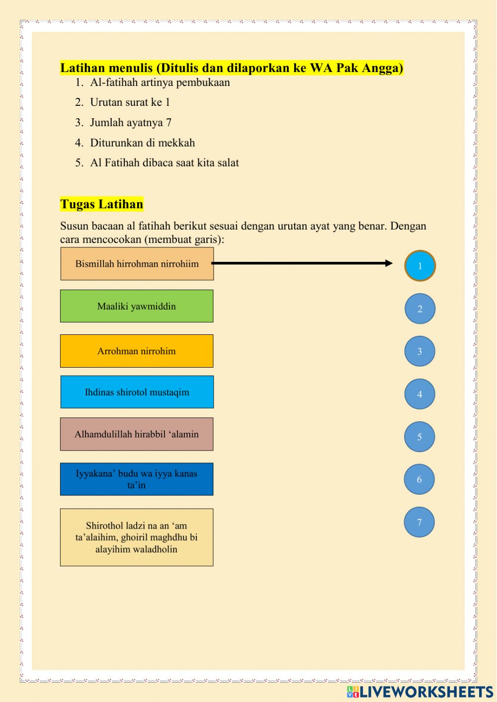 Detail Surat Al Fatihah Ayat 4 Beserta Artinya Nomer 31