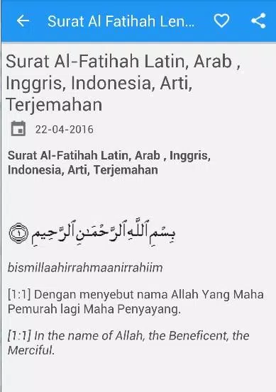Detail Surat Al Fatihah Bahasa Indonesia Nomer 9