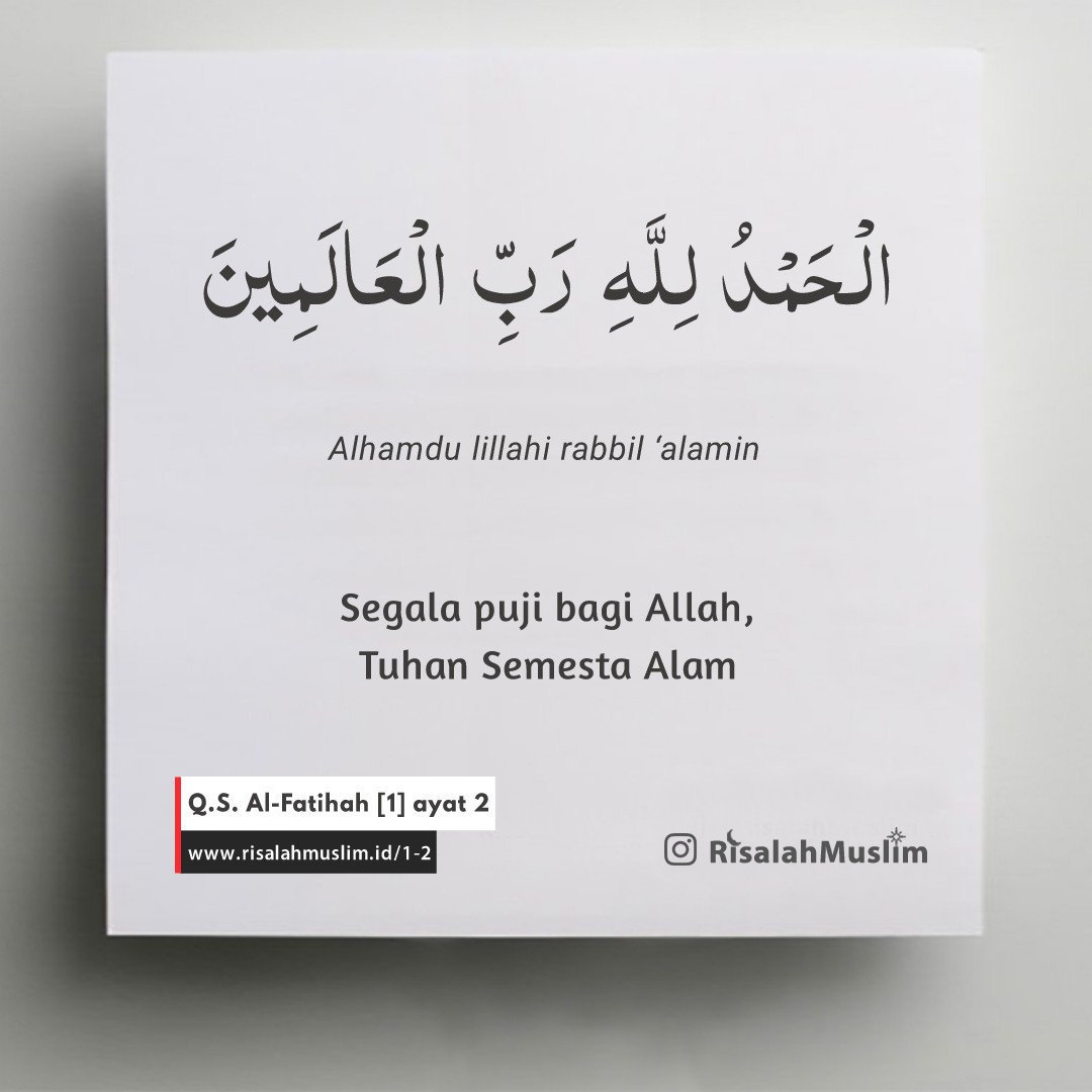 Detail Surat Al Fatihah Disebut Juga Dengan Nomer 20