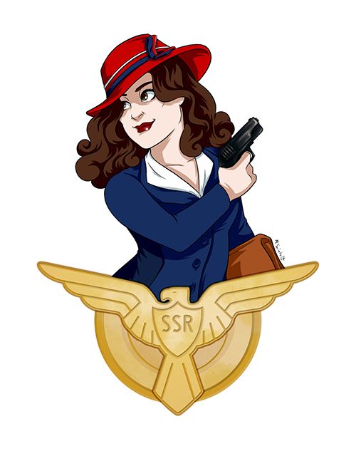 Detail Agent Carter Logo Nomer 12