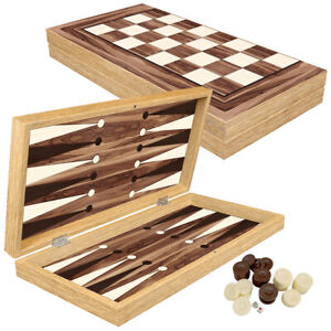 Detail Backgammon Brett Holz Nomer 4