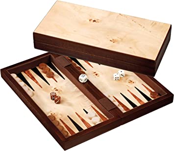Detail Backgammon Brett Holz Nomer 5