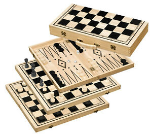 Detail Backgammon Brett Holz Nomer 8