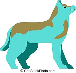 Detail Brauner Wolf Nomer 4