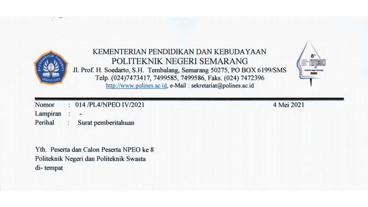 Detail Download Logo Politeknk Negeri Semarang Nomer 34