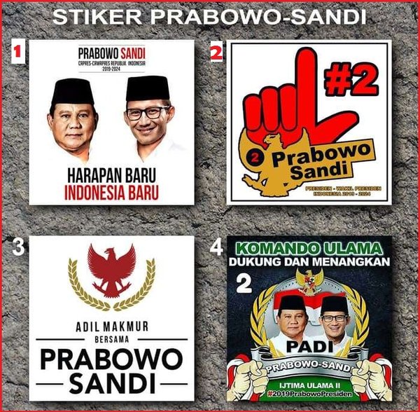 Detail Download Logo Prabowo Sandi Nomer 40