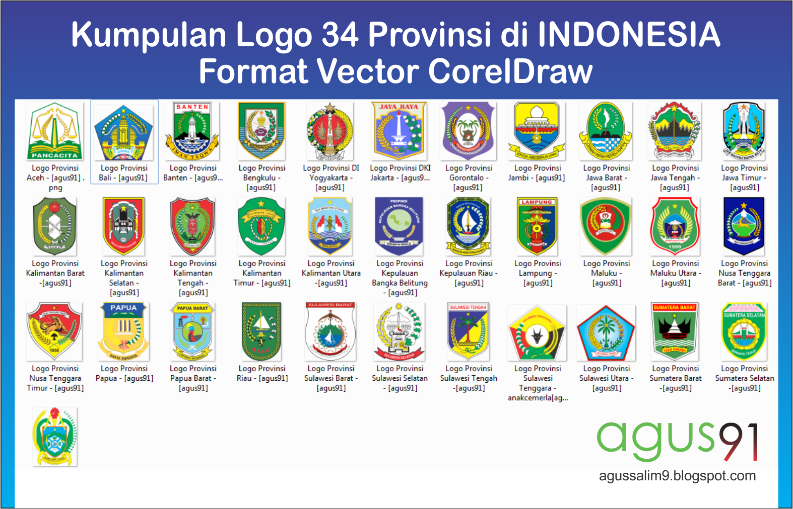 Download Logo Provinsi Se Indonesia - KibrisPDR