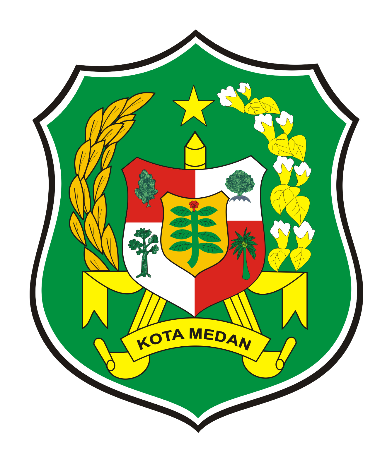 Detail Download Logo Provinsi Sumatera Utara Nomer 20