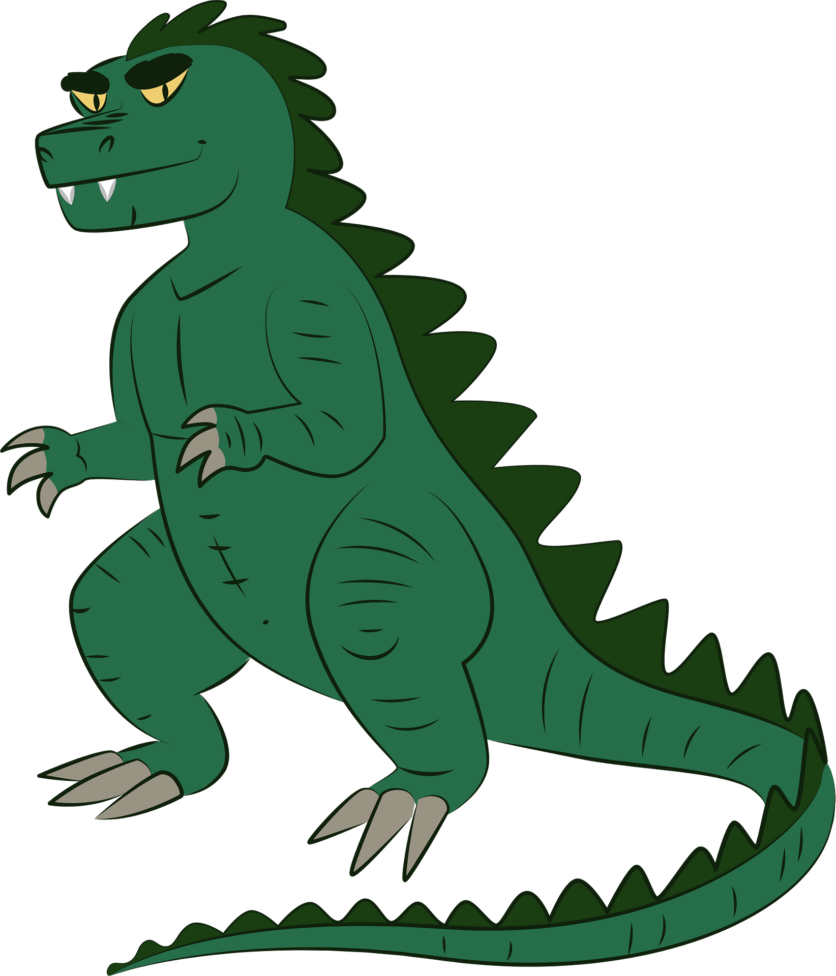 Godzilla Illustration - KibrisPDR