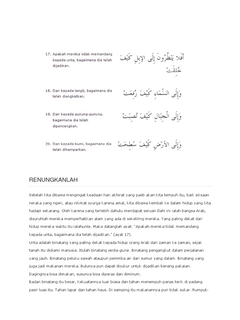 Detail Surat Al Ghasyiyah Dan Artinya Nomer 26