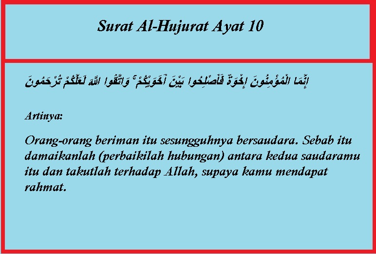 Detail Surat Al Hujurat Ayat 10 Artinya Nomer 25