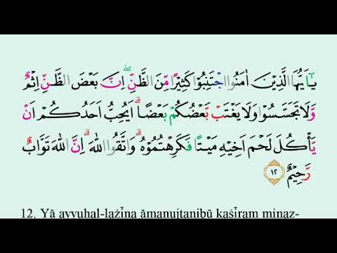 Detail Surat Al Hujurat Ayat 12 Dan Artinya Nomer 42