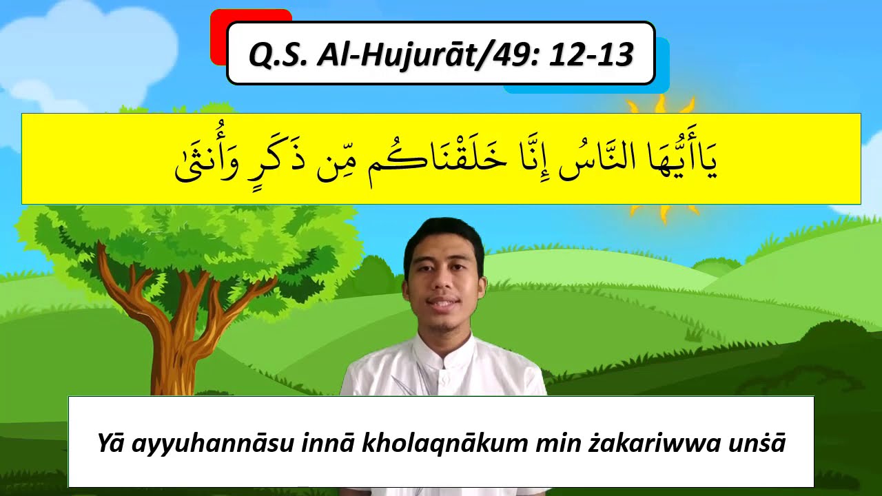 Detail Surat Al Hujurat Ayat 12 Latin Dan Artinya Nomer 40