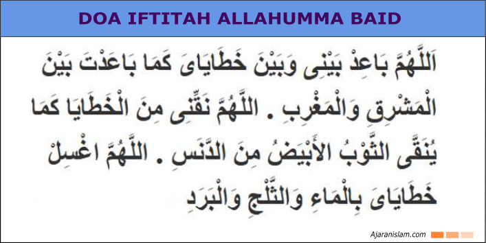 Detail Surat Al Iftitah Nomer 12