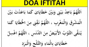 Detail Surat Al Iftitah Nomer 35