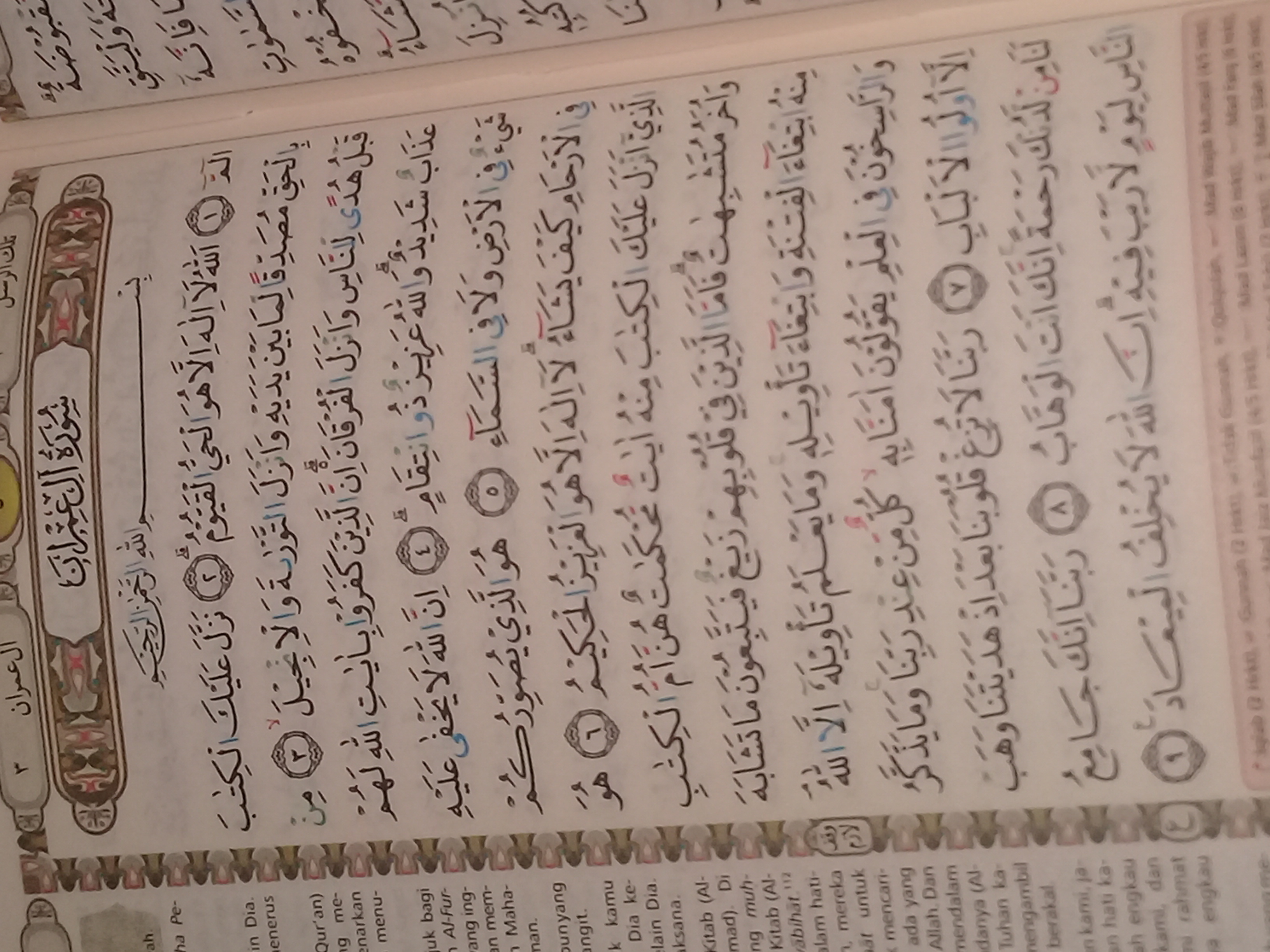 Detail Surat Al Imran Berapa Ayat Nomer 50